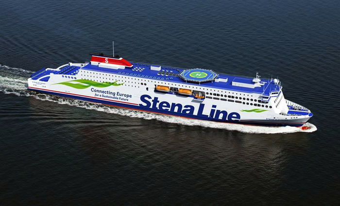 Stena Line's ro-pax of the E-Flexer type (photo: Stena Line)
